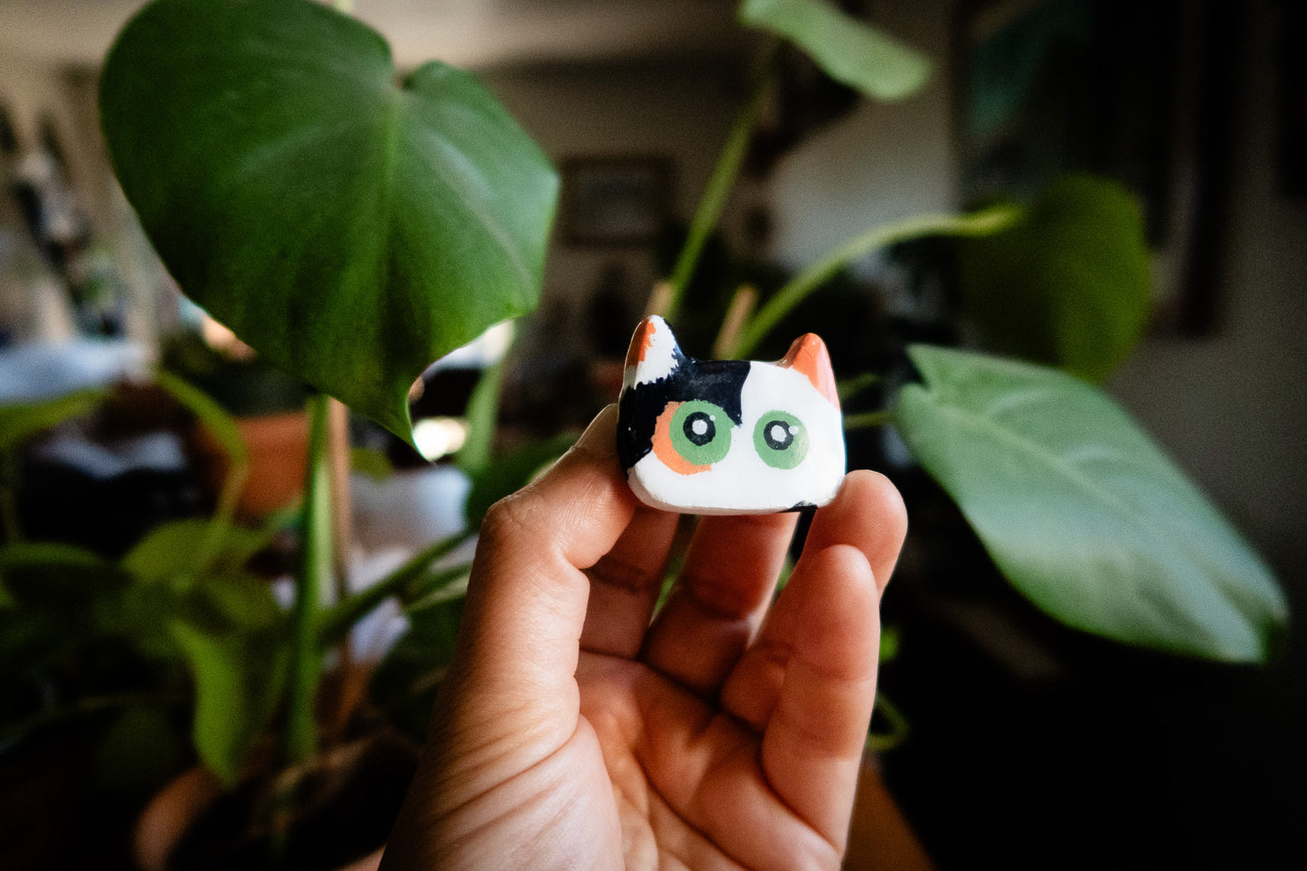 Polymer Clay Cat Pins