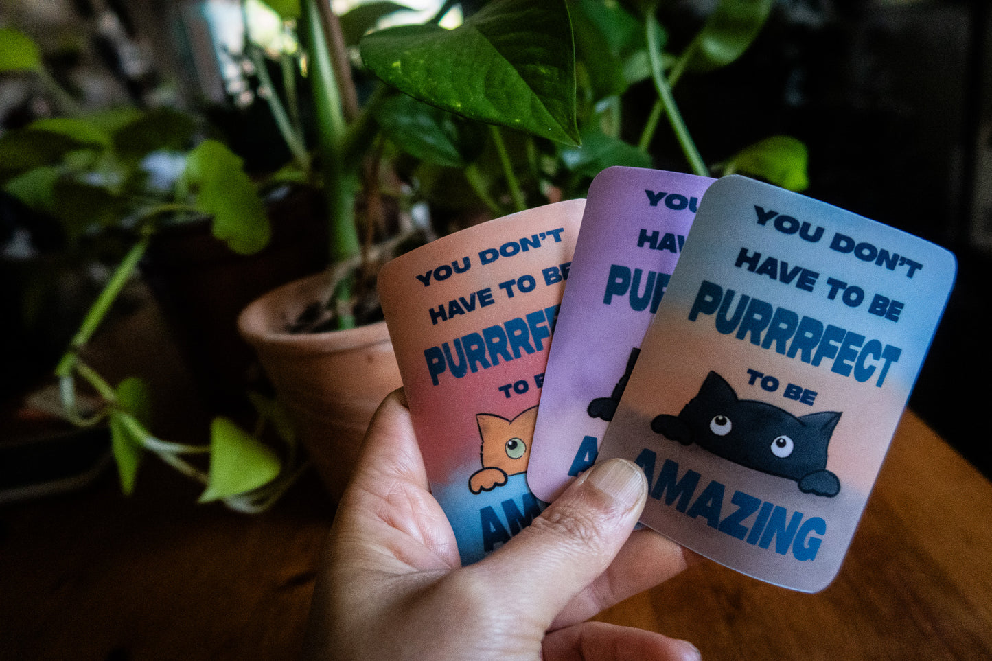 Purrrfect Sticker