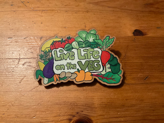 Live Life on the Veg Pin