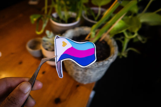 Poly Flag Sticker