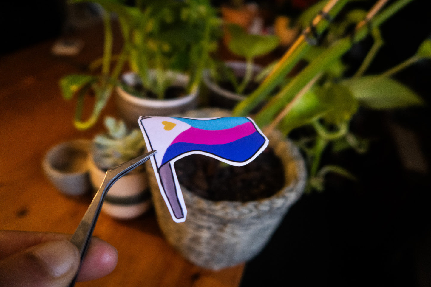 Poly Flag Sticker