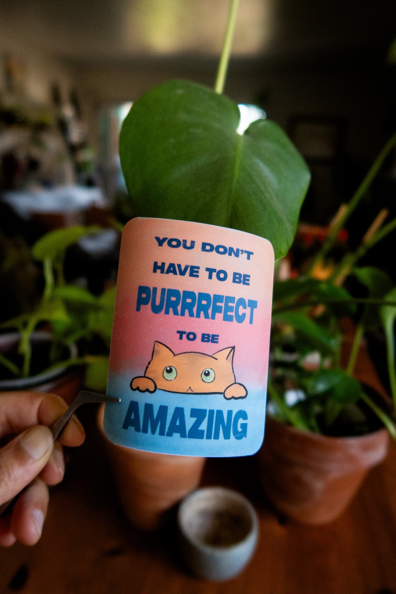 Purrrfect Sticker